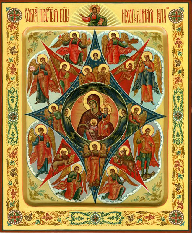 В Покровском архиерейском соборе чествовали икону «Неопалимая купина»