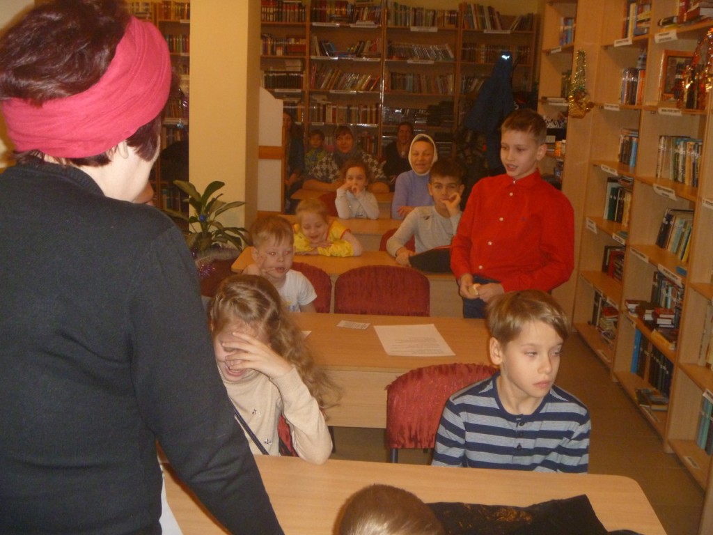 24 декабря в детской воскресной школе «Покров» прошли очередные занятия.
