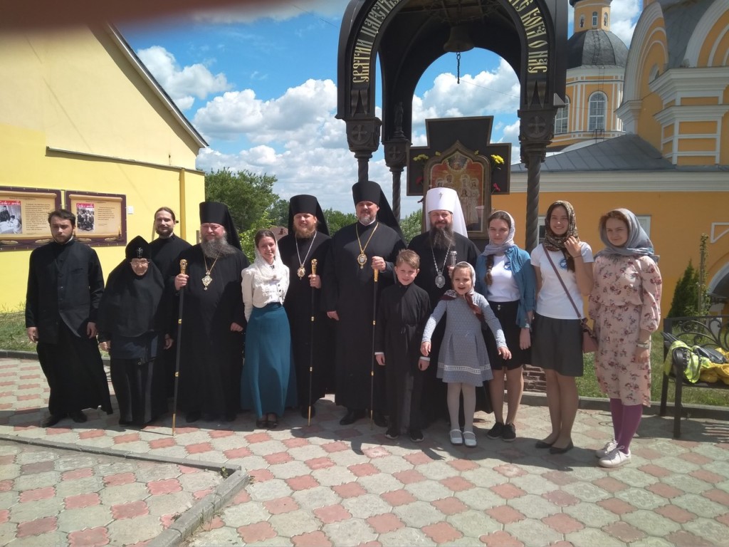 Латвийская делегация в нашем храме в день памяти Иоанна Поммера