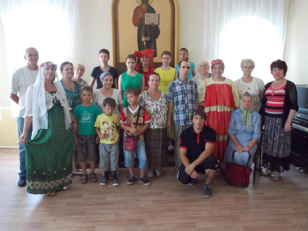 В нашем храме отпраздновали Крещение Руси